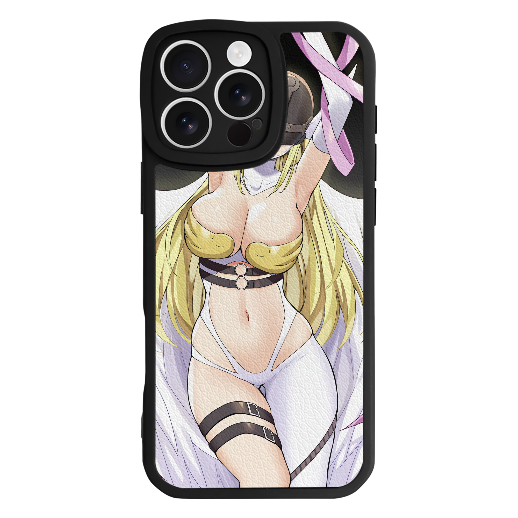 （画像用） Digimon デジタルモンスター/デジモン 【iPhone 16シリーズ対応】シリコンスマホケース（レザー調） 材質：シリコン